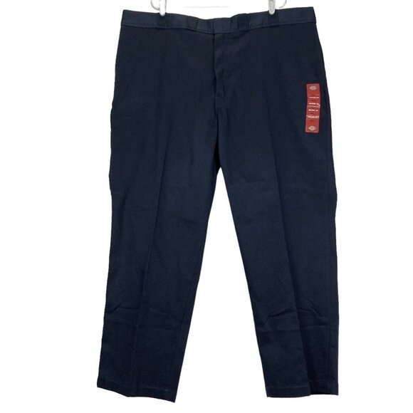 Dickies Other - Dickies Men's 874 Work Pants Size 48x32 Original Fit Flex Straight Leg Navy NEW
